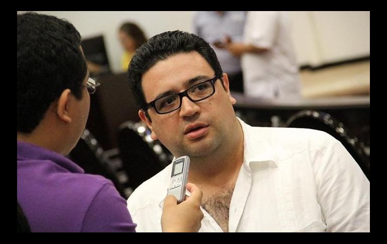 Noé Castañón militó durante 20 años en el partido político. ESPECIAL