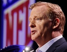 RogerGoodell, comisionado de la NFL, respondió tibiamente a los cuestionamientos de la prensa acerca de las protestas de Colin Kaepernick. EFE/L. W. Smith