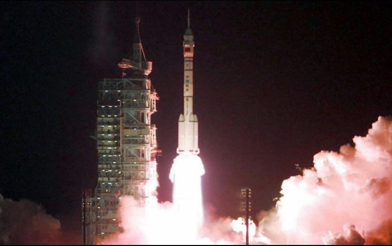 El cohete puede llevar una carga útil de hasta 350 kg a una órbita sincrónica con el Sol, a una altitud de 700 km, y de 700 kg a una órbita terrestre baja, de 200 km. AP/Archivo