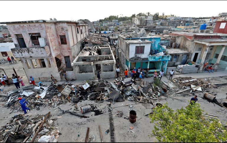 Más de mil 900 casas fueron afectadas. EFE/E. Matrascusa