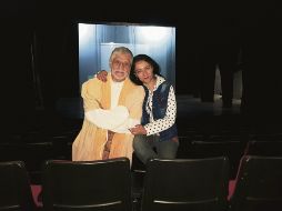 El actor Jesús Hernández y la directora Circee Rangel llegan con la propuesta de “Divino Pastor Góngora”. EL INFORMADOR / J. Pérez