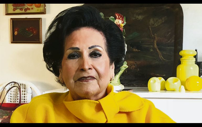 Mila Dau en su cumpleaños.