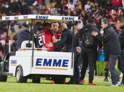 El contención, en camino al diagnóstico que no quería escuchar. El chileno se pierde lo que resta del Clausura 2019 y la actividad con su Selección. ESPECIAL