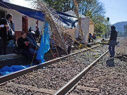 El titular de la Secretaría de Seguridad y Protección Ciudadana, Alfonso Durazo, dijo que no se usará la fuerza para desalojar a los manifestantes. SUN/R. Ayala