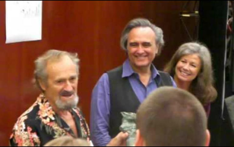 Dick Miller y Joe dante en 