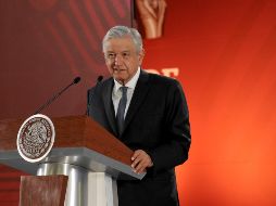 ''No podemos nosotros tolerar nada que tenga que ver con corrupción, ni siquiera aceptar sospechas'', señaló el Mandatario respecto a las indagatorias contra los servidores públicos. NTX / O. Ramírez