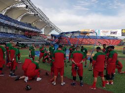 El equipo entrenó una hora y media bajo las órdenes del manager Roberto Vizcarra. EL INFORMADOR/F. Romero