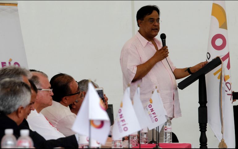 Salvador Cosío mencionó que la meta de Confío para las elecciones de 2021 es mantener el registro para establecerse en la dinámica política del Estado. EL INFORMADOR/Archivo