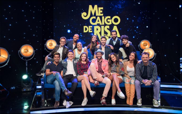 Elenco de la nueva temporada del programa “Me caigo de risa”. ESPECIAL