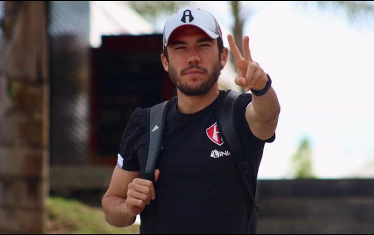 Juan Pablo Vigón, capitán del Atlas, encabeza al equipo tapatío de cara a una visita en un momento anímico complicado tras la lesión de Reyes. FACEBOOK / Atlas FC