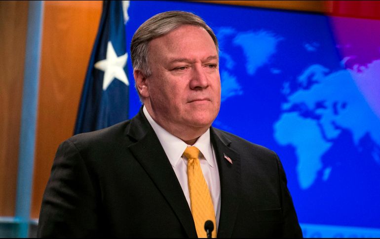 Mike Pompeo fue el encargado de anunciar que su gobierno no participaría más en el tratado, si Rusia sigue incumpliéndolo. AFP / E. Baradat