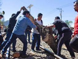 Además de las tres tomas en las vías férreas que se registran, maestros mantienen el plantón fuera de Palacio de Gobierno y la toma de Ayuntamientos y Oficinas de Rentas. SUN
