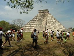 Diego Prieto, titular del INAH, confió en que el Tren Maya impulsará el turismo arqueológico en el país. EFE/ARCHIVO