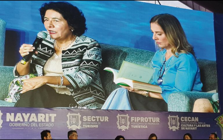 Presente en el Festival de Letras en Tepic. EL INFORMADOR / R. Romero