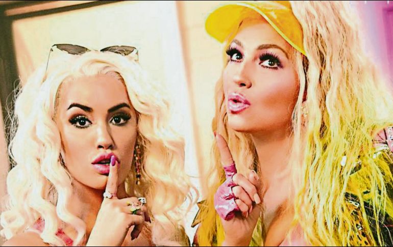Thalía y Lali le dedican un divertido reguetón al tipo de hombre “Lindo pero bruto”. CORTESÍA
