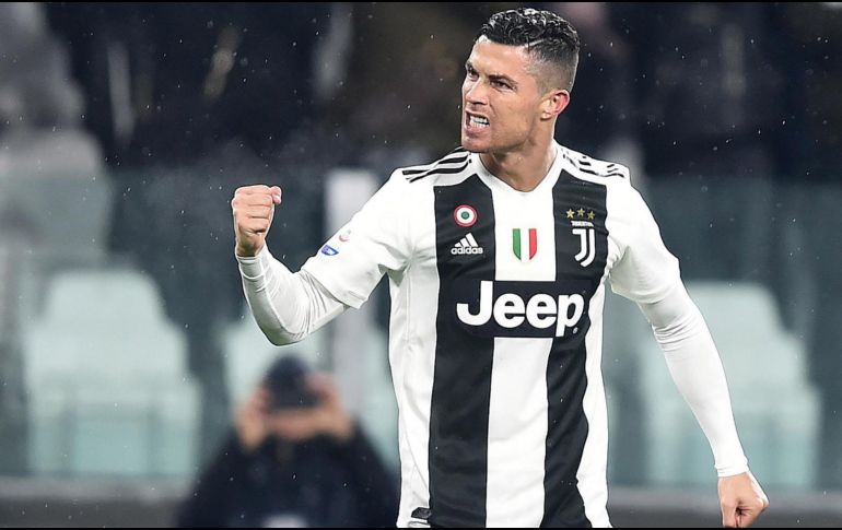 Cristiano Ronaldo celebra luego de uno de sus goles. EFE/A. Di Marco