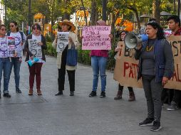 La manifestación comenzó en el Monumento a la Madre y finalizó en el Zócalo capitalino. NTX/A. Rodríguez