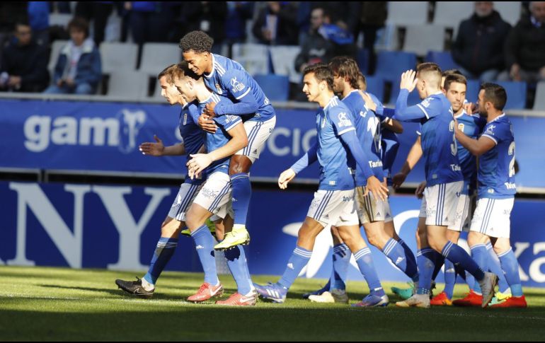 Alanis jugó los 90 minutos del encuentro y tuvo una buena participación en la victoria de su equipo en el partido con el cual suma cinco de forma consecutiva. TWITTER / @RealOviedo