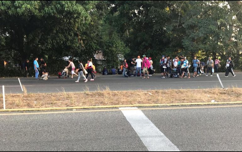 Los migrantes fueron rescatados de un hotel en Tapachula. NTX / ESPECIAL