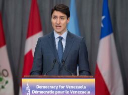Trudeau ofrece discurso de apertura de una reunión del Grupo de Lima en Ottawa. AFP / L. Hagberg