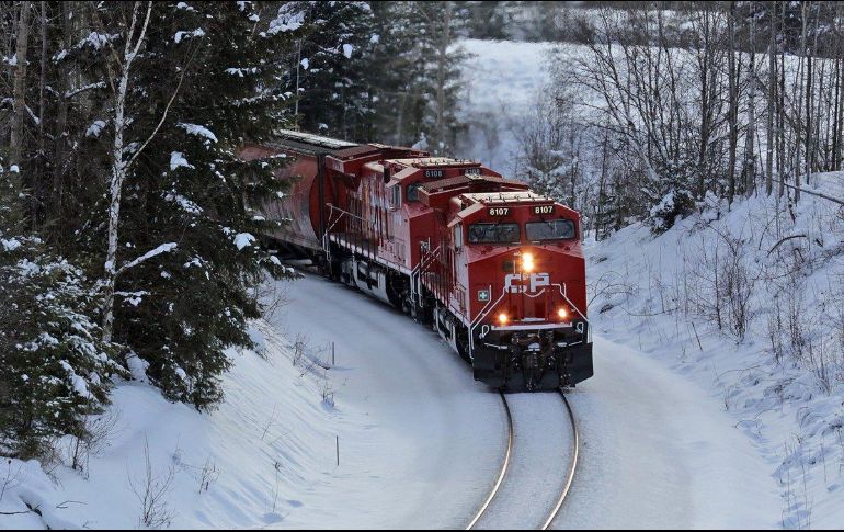 El mes pasado otro convoy de la misma compañía descarriló en el mismo sector sin causar víctimas. TWITTER/ @CanadianPacific