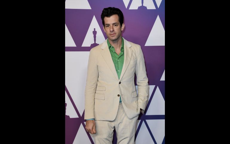 El músico Mark Ronson está nominado a la canción original por 