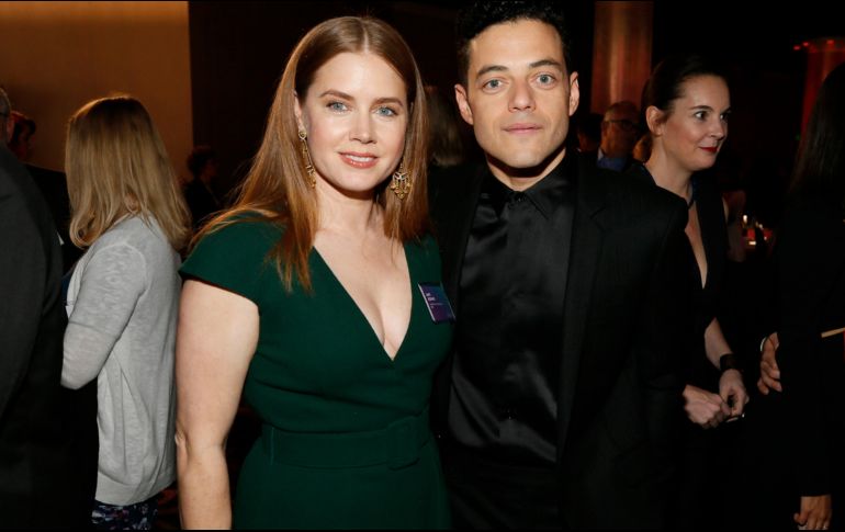 La actriz Amy Adams y Rami Malek. AP / D. Moloshok