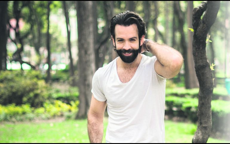 El actor también invita a reírse de uno mismo. CORTESÍA