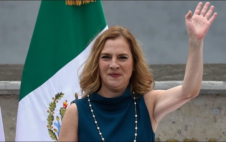 Hasta el momento, Gutiérrez Müller no ha realizado comentarios sobre el error. AFP / ARCHIVO