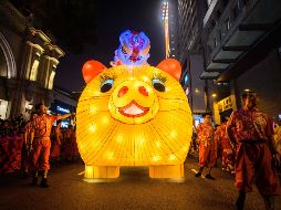 Celebran la llegada del Año del Cerdo