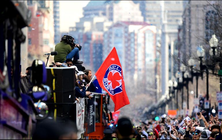 Los Patriots, con su sexto anillo, también se colocaron a la altura de los Pittsburgh Steelers como los cuadros más exitosos de la NFL. AFP / B. Weiss