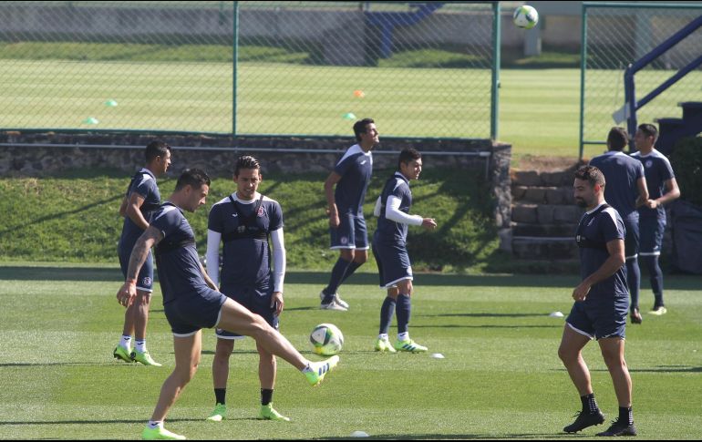Aspectos generales de los entrenamientos del Cruz Azul. NTX/G. Durán