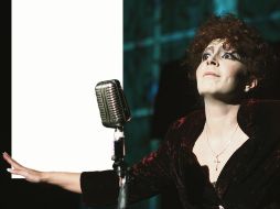 Mariaca Semprún, la actriz en el rol de Edith Piaf. CORTESÍA