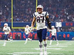 Gronkowski ha sido uno de los mejores alas cerradas de la Liga desde su llegada en 2009. AFP / M. Meyer