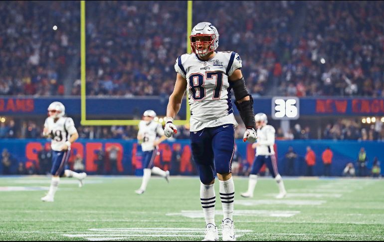 Gronkowski ha sido uno de los mejores alas cerradas de la Liga desde su llegada en 2009. AFP / M. Meyer