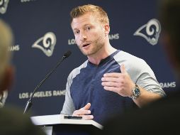 Sean McVay y los Rams dicen haber aprendido de la dolorosa derrota del domingo. AP / M. Terrill