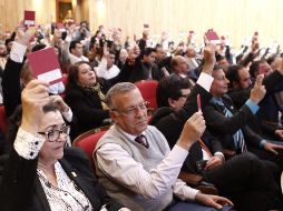 Finalmente, aseguró que su gobierno trabajará de cerca con el rector en la generación de una agenda de transformación institucional. EL INFORMADOR/ A. Camacho