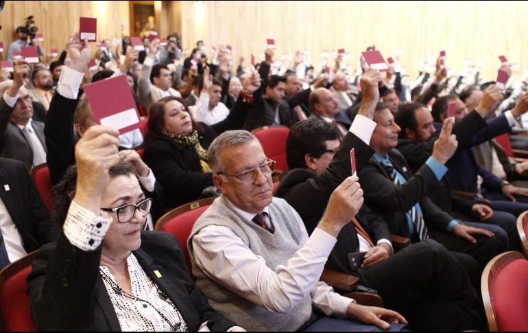 Finalmente, aseguró que su gobierno trabajará de cerca con el rector en la generación de una agenda de transformación institucional. EL INFORMADOR/ A. Camacho