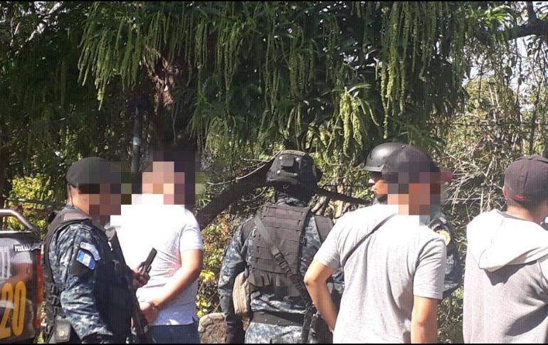 El sujeto fue detenido esta tarde en la zona de Villa Canales. TWITTER