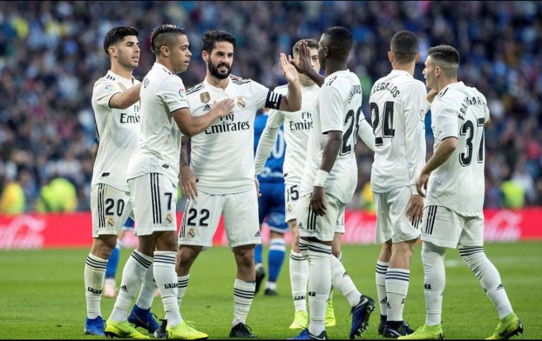 Isco (#22) afirma que sigue trabajando en espera de una oportunidad para mostrarse. EFE/ARCHIVO