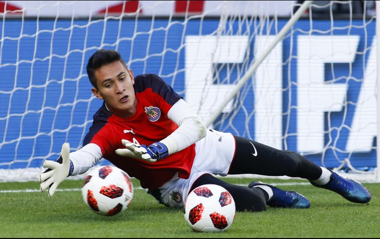 El portero anticipa un encuentro complicado ante Necaxa el próximo sábado. MEXSPORT/ARCHIVO