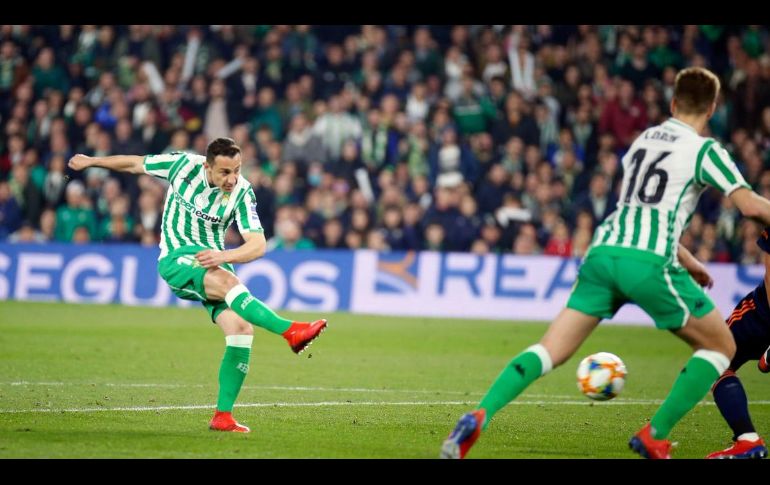 El tapatío Andrés Guardado fue titular y disputó los 90 minutos del partido. TWITTER/@RealBetis