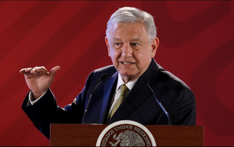 Andrés Manuel asegura que la consulta será transparente, en la que se respetará la decisión que tome la población y afirmó que no se reprimirá a la población. NTX / O. Ramírez