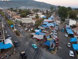Pese a la decisión de la representatividad absoluta de la CNTE, hasta este momento, solo se encuentra el bloqueo de Uruapan. SUN/ ESPECIAL