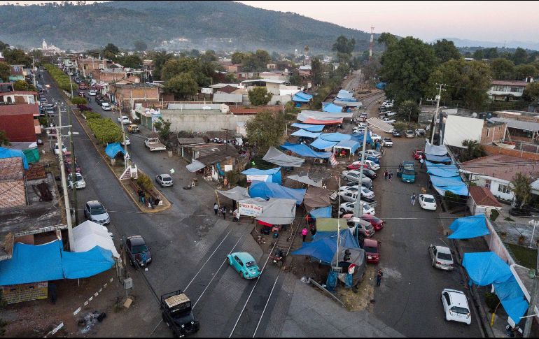 Pese a la decisión de la representatividad absoluta de la CNTE, hasta este momento, solo se encuentra el bloqueo de Uruapan. SUN/ ESPECIAL