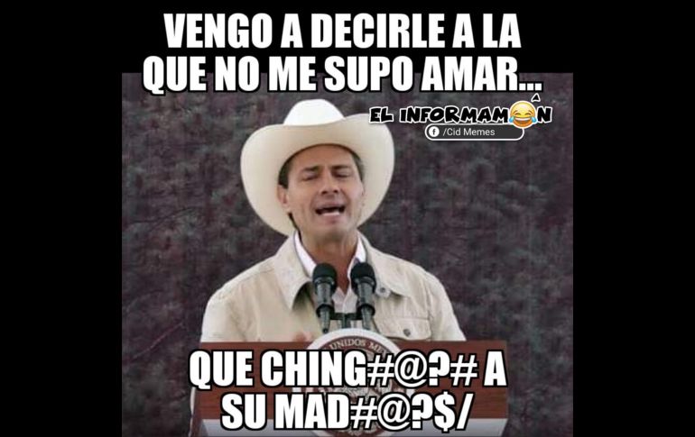 Los memes del divorcio entre Peña Nieto y 