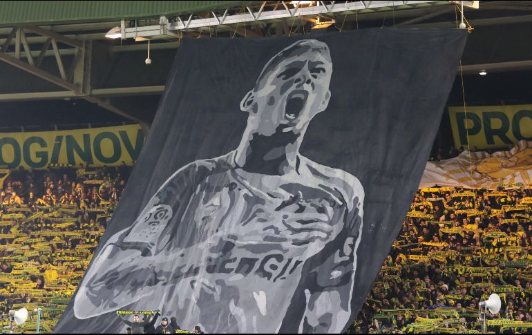 Emiliano Sala ha recibido homenajes de parte de las aficiones del Nantes y el Cardiff. EFE/ARCHIVO