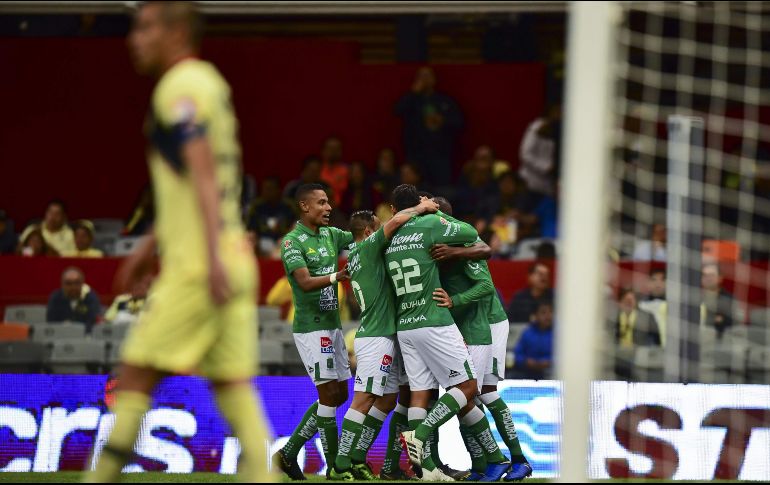 El verse abajo en el marcador afectó al cuadro de Coapa, que recibió una dolorosa derrota en su estadio. AFP/R. Schemidt