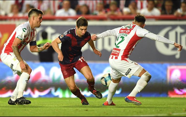 El Rebaño, que hasta hoy había admitido un solo gol, recibió tres, pero marcó tres, la mayor cantidad que ha anotado en el torneo. MEXSPORT/I. Ortiz