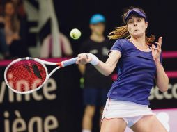 Alize Cornet (foto) amplió la ventaja de Francia tras vencer a la belga Elise Mertens. EFE